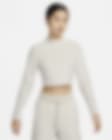 Low Resolution Nike Sportswear Phoenix Plush Women's Slim Long-Sleeve Cropped Cozy Fleece Top