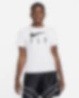 Low Resolution Nike Dri-FIT Swoosh Fly Damen-Kurzarm-T-Shirt