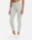Low Resolution Leggings i 7/8-längd Nike Sportswear Essential Swoosh med medelhög midja för kvinnor
