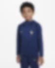 Low Resolution FFF Academy Pro Younger Kids' Nike Dri-FIT Football Pullover Hoodie