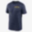 Low Resolution Playera Nike Dri-FIT de la MLB para hombre Milwaukee Brewers Authentic Collection Early Work