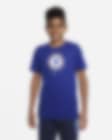 Low Resolution Chelsea FC Crest Genç Çocuk Futbol Tişörtü
