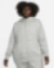 Low Resolution Huvtröja med hel dragkedja i oversize-modell Nike Sportswear Phoenix Fleece för kvinnor (Plus Size)