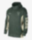 Low Resolution Sweat à capuche et zip Nike Dri-FIT NBA Milwaukee Bucks Showtime pour homme