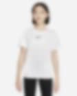 Low Resolution Nike Sportswear-T-shirt til store børn (piger)