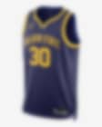 Low Resolution Golden State Warriors Statement Edition Jordan Dri-FIT NBA Swingman-trøje