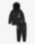 Low Resolution Maskinstrikket Liverpool FC Strike Nike Dri-FiT-tracksuit med hætte til babyer/småbørn