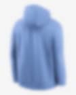 Nike Men's Light Blue Texas Rangers Alternate Logo Club Pullover