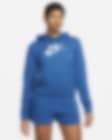 Low Resolution Sudadera con gorro sin cierre con logotipo para mujer Nike Sportswear Club Fleece