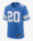 Low Resolution Barry Sanders Detroit Lions Men's Nike NFL Game Football Jersey
