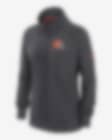 Nike Dri-FIT Premium (NFL Cleveland Browns) Women's 1/2-Zip Pullover.