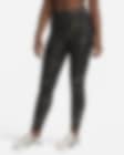 Low Resolution Nike One-leggings med print og mellemhøj talje til kvinder