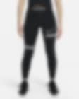Low Resolution เลกกิ้งเทรนนิ่งขายาวเอวปานกลางผู้หญิงมีกราฟิกเต็มความยาว Nike Pro Dri-FIT