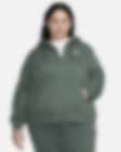 Low Resolution Sudadera con gorro de cierre completo para mujer Nike Sportswear Club Fleece (talla grande)