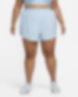 Low Resolution Shorts de tiro alto de 8 cm 2 en 1 para mujer (talla grande) Nike Dri-FIT One