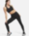 Low Resolution Leggings a todo o comprimento de cintura subida e suporte médio com bolsos Nike Universa para mulher