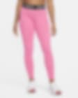 Low Resolution Nike Pro Women's Mid-Rise Mesh-Paneled Leggings