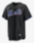 Low Resolution MLB New York Mets (Mike Piazza) Men's Replica Baseball Jersey