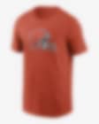 Low Resolution Nike Logo Essential (NFL Cleveland Browns) Men's T-Shirt