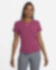 Low Resolution Nike Dri-FIT UV One Luxe Women's Standard Fit Short-Sleeve Top