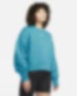 Low Resolution Sudadera de cuello redondo de tejido Fleece oversized para mujer Nike Sportswear Collection Essentials