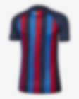 F.C. Barcelona 2022/23 Stadium Home Women's Nike Dri-FIT Football Shirt.  Nike ID