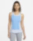 Low Resolution Nike Yoga Dri-FIT Luxe Women's Ribbed Tank