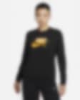 Low Resolution Nike Sportswear Club Fleece Women's French Terry Graphic Crew-Neck Sweatshirt