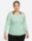 Low Resolution Nike Yoga Luxe Women's Long-Sleeve Top (Plus Size)