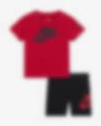 Low Resolution Nike Baby (12–24M) T-Shirt and Shorts Set