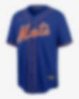 Camiseta de béisbol réplica para hombre MLB New York Mets