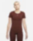 Low Resolution Nike Dri-FIT ADV Aura Women's Slim-Fit Short-Sleeve Top