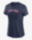 Low Resolution Boston Red Sox Wordmark Women's Nike MLB T-Shirt