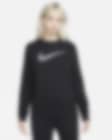 Low Resolution Nike Sportswear Club Fleece Women's Gingham Logo Crew-Neck Sweatshirt