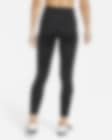 NIKE THERMA FIT One Women's Mid-Rise Training Leggings In Black/Smoke Grey  £29.92 - PicClick UK