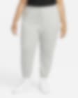 Low Resolution Nike Sportswear Club Fleece Oversized joggingbroek met halfhoge taille voor dames (Plus Size)