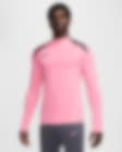 Low Resolution Ανδρική ποδοσφαιρική μπλούζα προπόνησης Dri-FIT με φερμουάρ στο 1/2 του μήκους Nike Strike