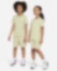 Low Resolution Conjunto de shorts de tejido Knit para niños talla pequeña Nike Club