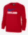 Low Resolution England Women's Fleece Varsity Crew-Neck Sweatshirt