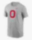 Low Resolution Playera universitaria Nike para hombre Ohio State Buckeyes Primetime Evergreen Alternate Logo