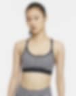 Low Resolution สปอร์ตบราผู้หญิงซัพพอร์ตระดับต่ำสายรูปตัว T เสริมฟองน้ำ Nike Dri-FIT Indy Icon Clash