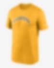 Men's Nike Gold Los Angeles Chargers Team Athletic T-Shirt Size: Small