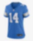 Low Resolution Amon-Ra St. Brown Detroit Lions Women's Nike NFL Game Football Jersey