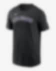 Low Resolution Colorado Rockies Fuse Wordmark Men's Nike MLB T-Shirt