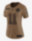 Nike Dallas Cowboys No71 La'el Collins Olive/Camo Women's Stitched NFL Limited 2017 Salute to Service Jersey