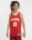 Low Resolution Atlanta Hawks 2023/24 Icon Edition Older Kids' Nike NBA Swingman Jersey
