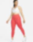 Low Resolution Nike Universa közepes tartást adó, 7/8-os, magas derekú női leggings zsebekkel