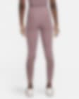 Nike One Metallic Desert Berry Leggings - Women's XS, DQ6308-667
