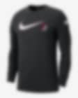 Low Resolution Portland Trail Blazers Swoosh Essential Men's Nike NBA Long-Sleeve T-Shirt