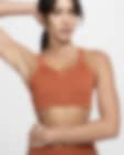 Low Resolution Nike Alpha gepolsterter, verstellbarer Sport-BH mit starkem Halt für Damen